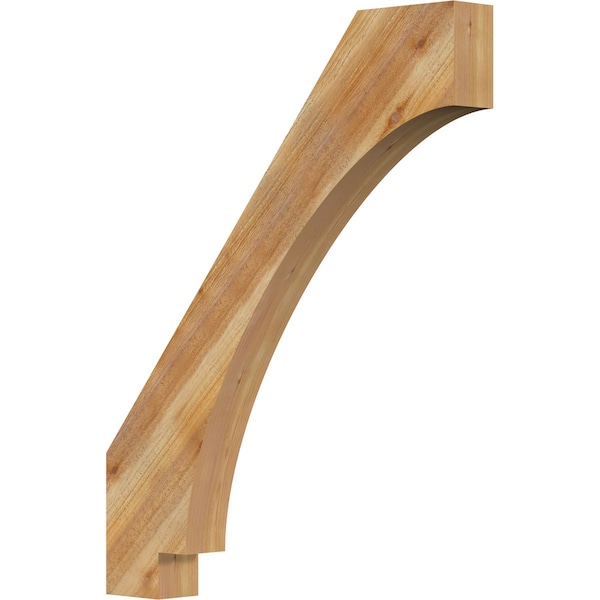 Ekena Millwork 4"W x 32"D x 40"H Imperial Rough Sawn Knee Brace, Western Red Cedar BRC04X32X40IMP00RWR - main